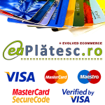 Modul plata prin card online compatibil EuPlatesc, configurare inclusa
