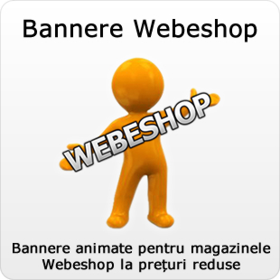 Bannere animate pentru WEBESHOP