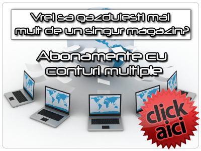 Gazduire conturi multiple