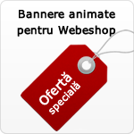 Bannere animate Webeshop
