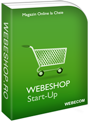 Magazin online WEBESHOP Start-Up